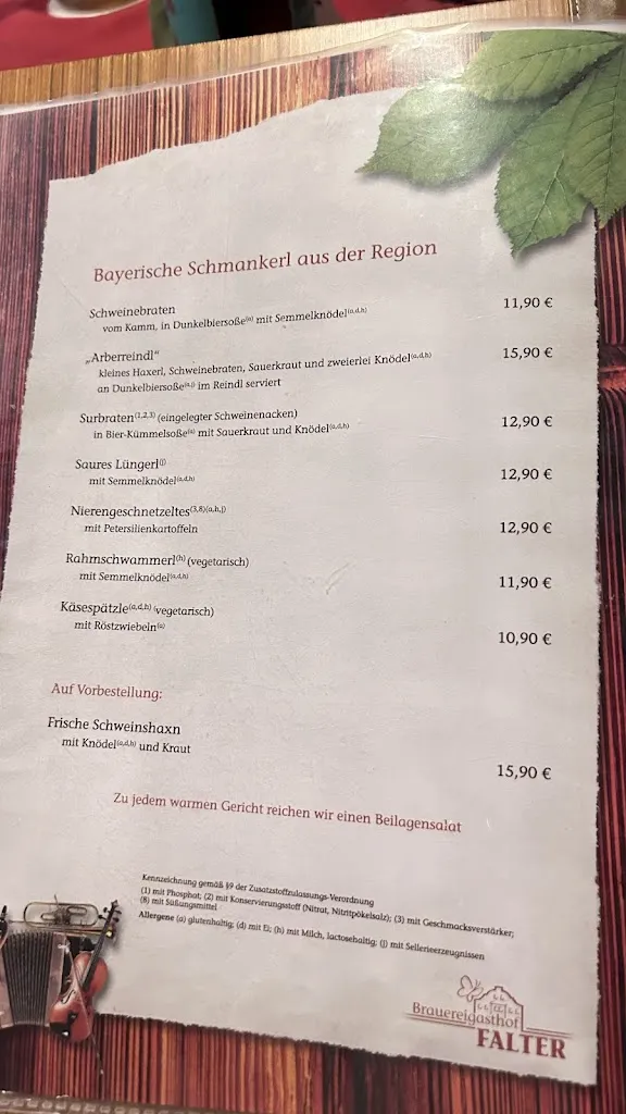 Menu_Brauereigasthof Falter_Regen_image_1