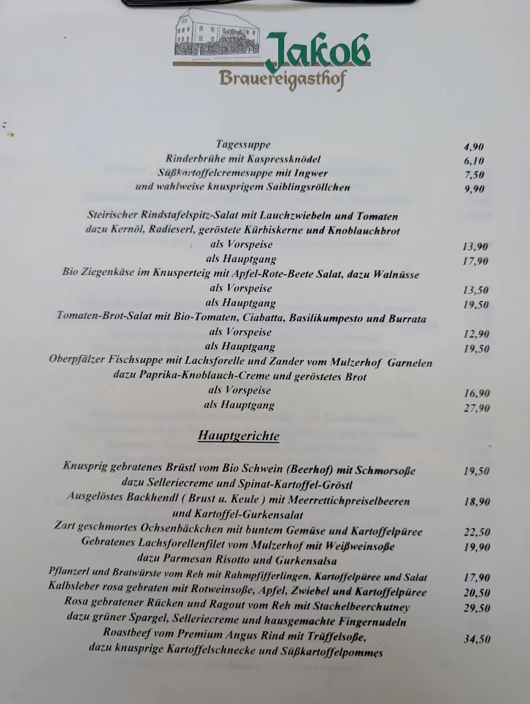 Menu_Brauereigasthof Jakob_Nittenau_image_1