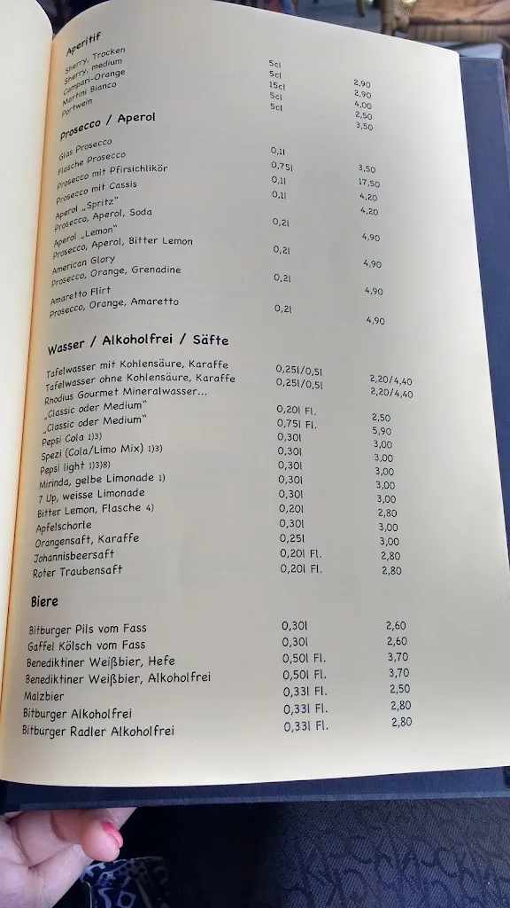 Menu_Hotel Restaurant Café Eifeler Seehütte_Rieden_immagine_4