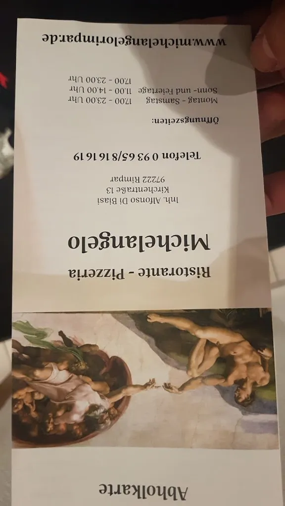 Menu_Michelangelo - Ristorante & Pizzeria_Rimpar_image_1