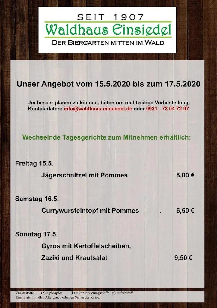 Menu_Waldhaus Einsiedel_Rimpar_immagine_3