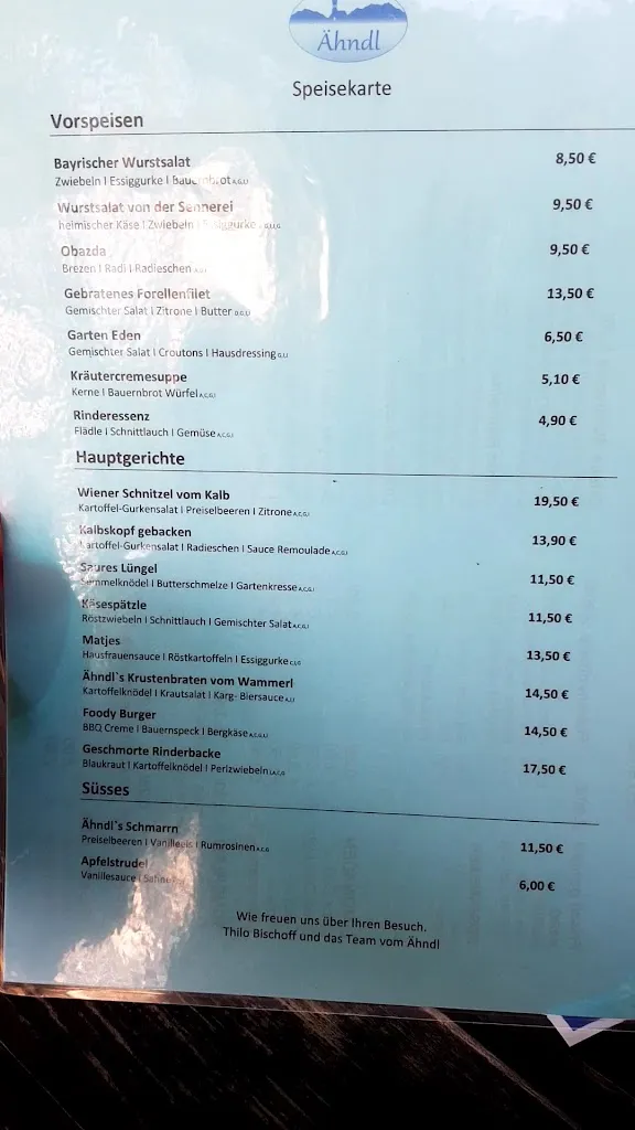 Menu_Gaststätte Ähndl_Staffelsee_immagine_2