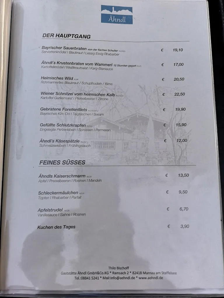 Menu_Gaststätte Ähndl_Staffelsee_immagine_3