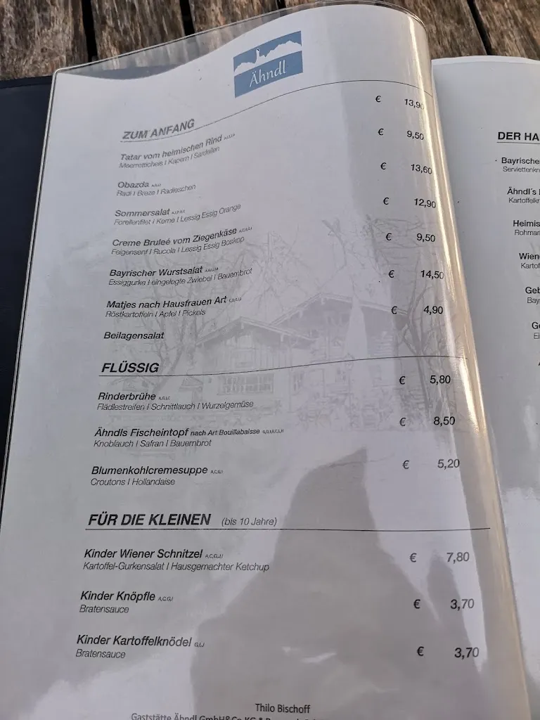 Menu_Gaststätte Ähndl_Staffelsee_immagine_4