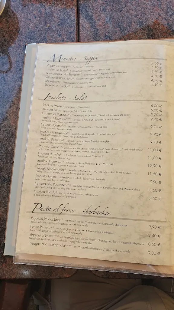 Menu_Trattoria Italiana Cristallo GmbH_Staffelsee_immagine_2