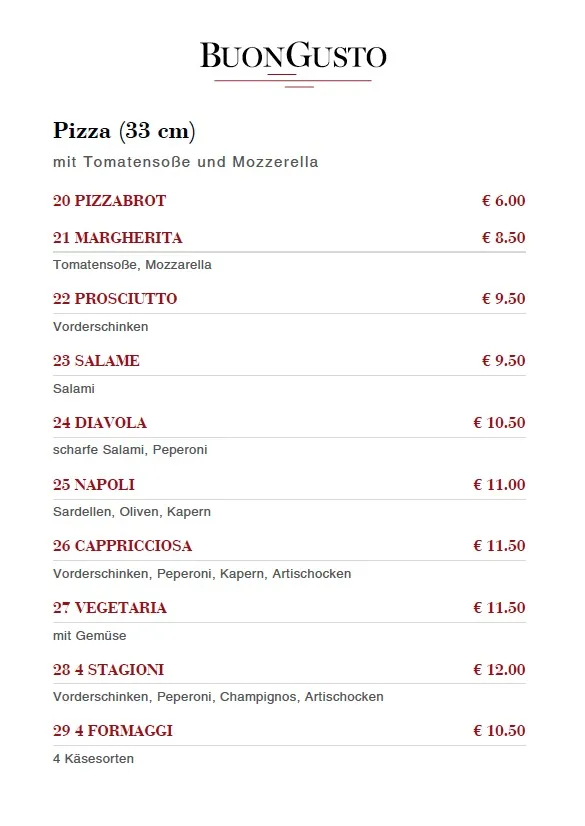 Menu_BuonGusto - Ristorante Pizzeria Murnau_Staffelsee_image_3