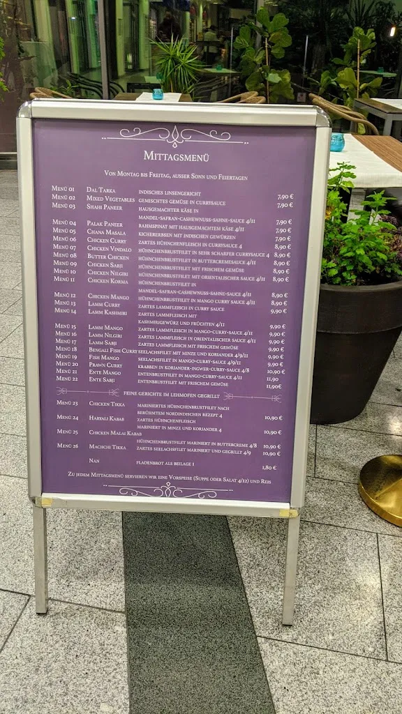 Menu_NAMASTE Indisches Restaurant_Staffelsee_image_3