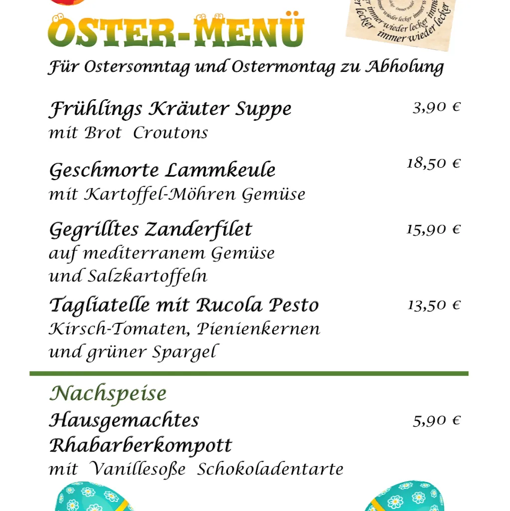 Menu_Cafe Restaurant Maritimes_Roding_immagine_3