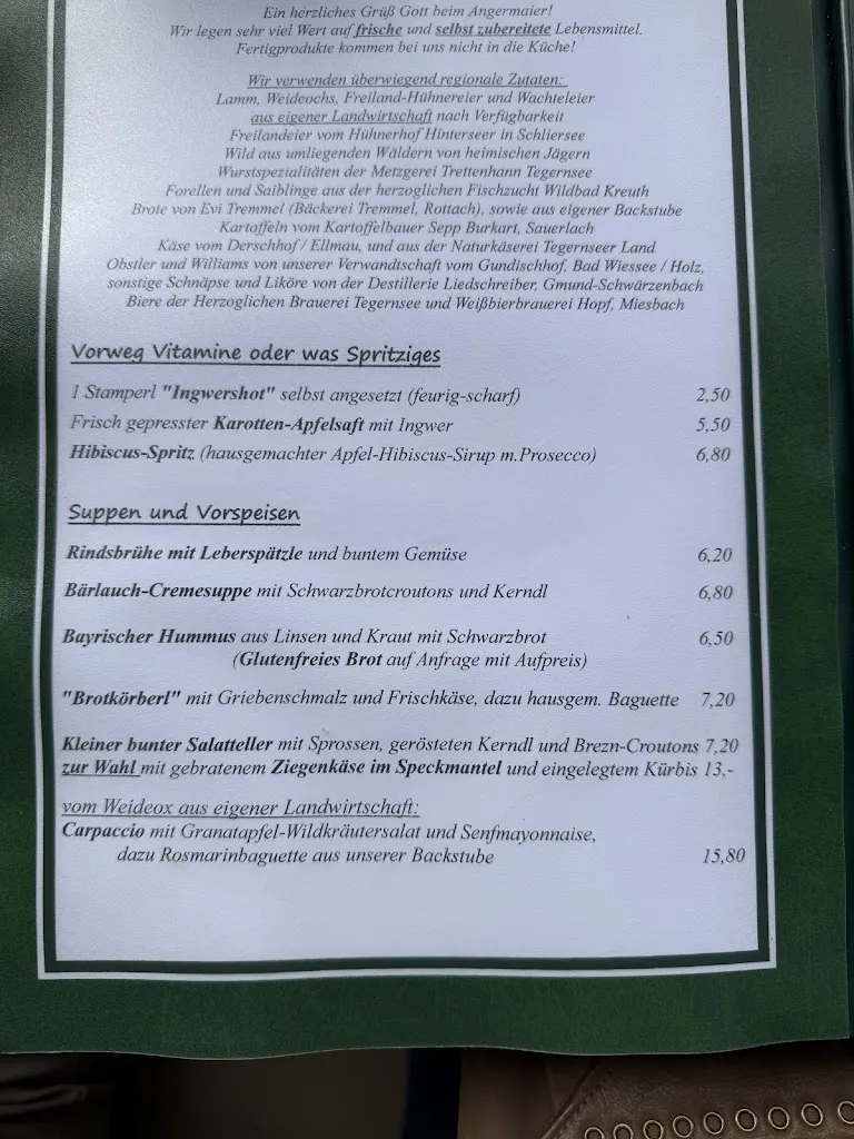 Menu_Cafe Restaurant Angermaier_Rottach-Egern_immagine_4