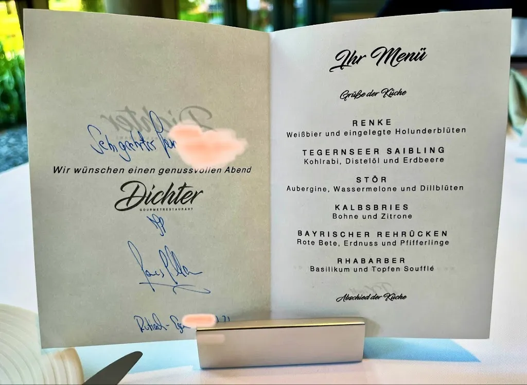 Menu_Gourmetrestaurant Dichter_Rottach-Egern_image_2
