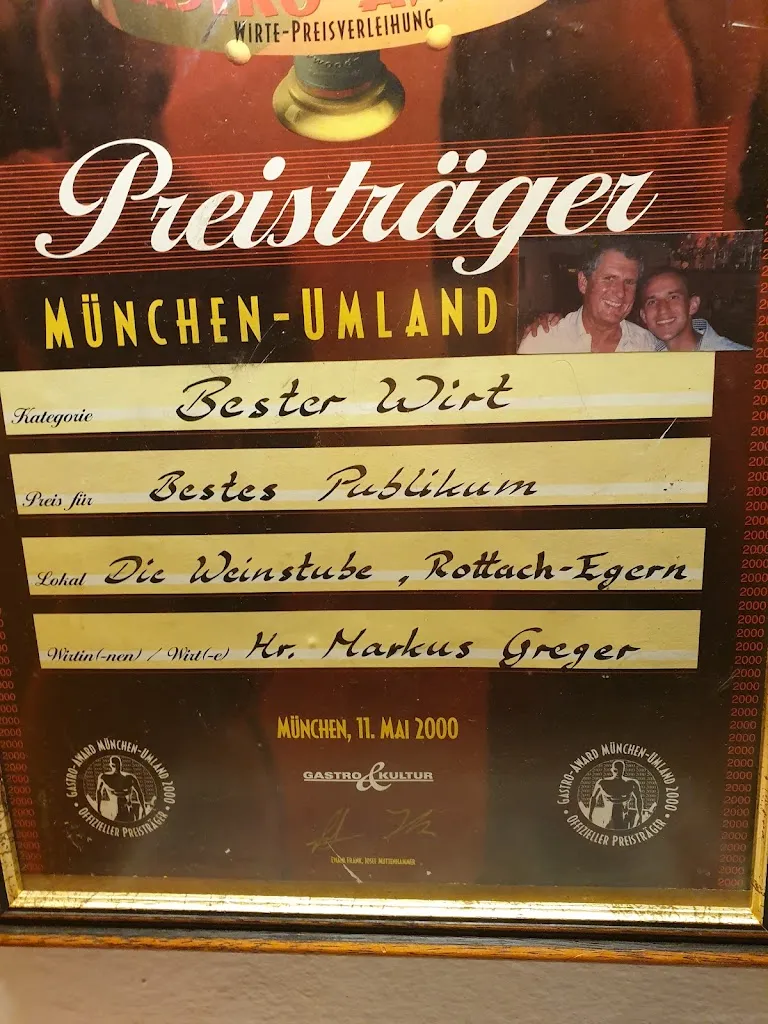 Menü_Restaurant Weinstube_Rottach-Egern_Bild_1