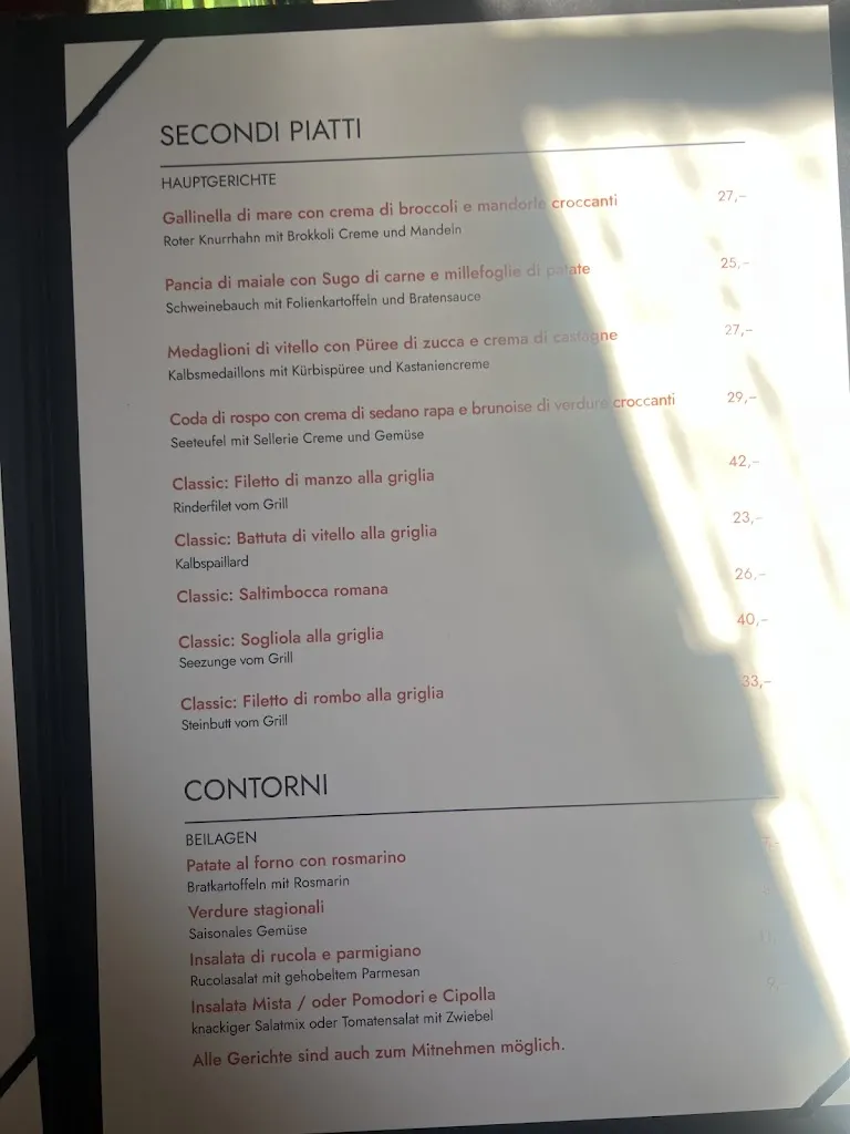 Menü_Restaurant Pasquale_Tegernsee_Bild_2