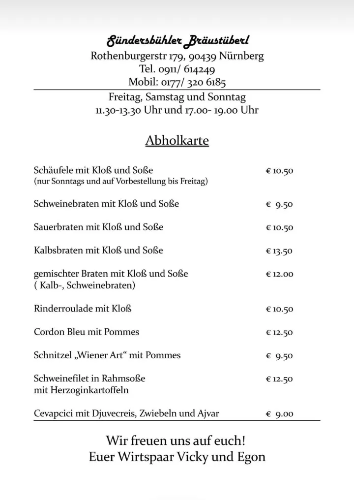 Menu_Sündersbühler Bräustüberl_Nürnberg_image_3