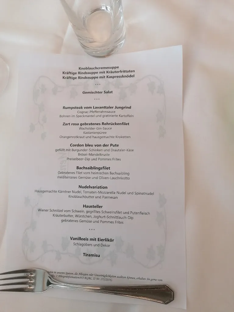 Menu_Gasthaus-Pension Weberwirt_Austria_image_1