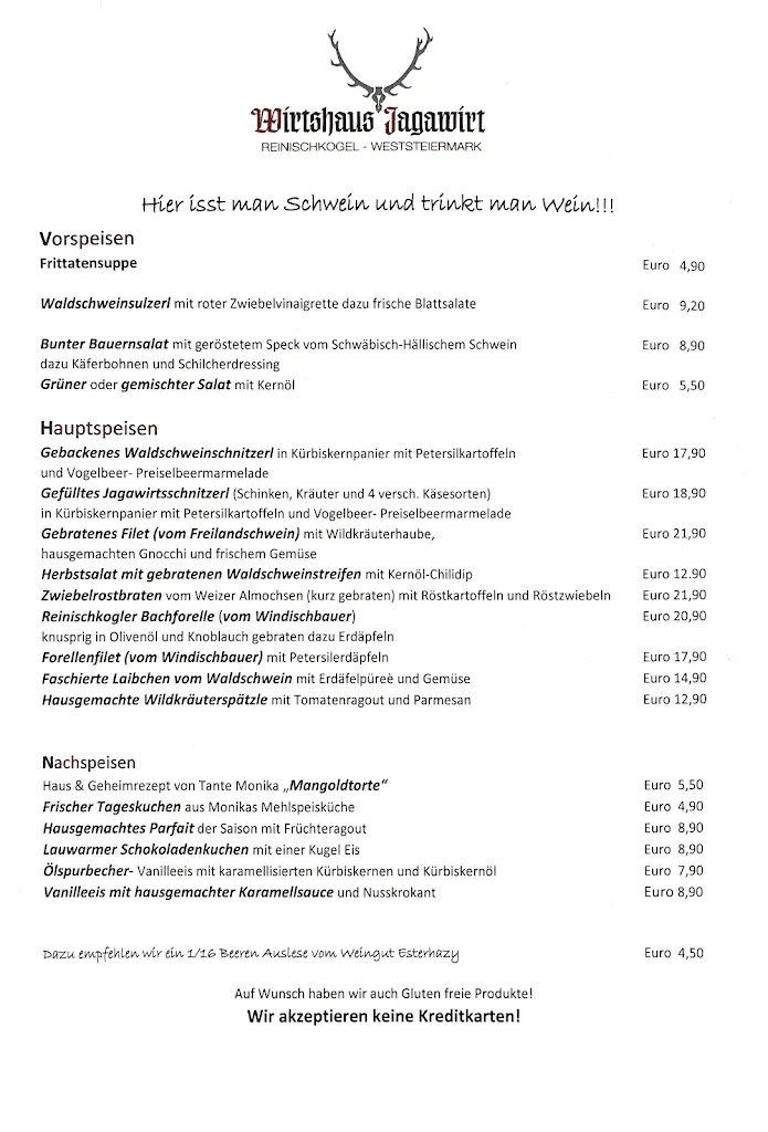 Menu_Wirtshaus Jagawirt_Austria_immagine_2