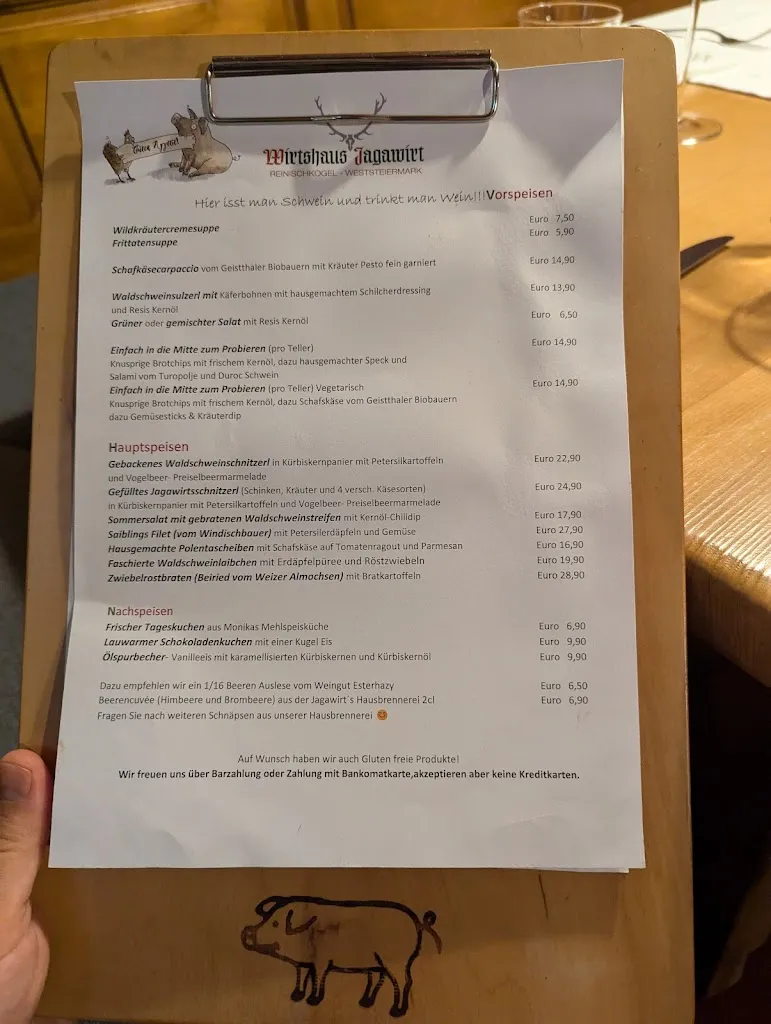 Menu_Wirtshaus Jagawirt_Austria_immagine_3