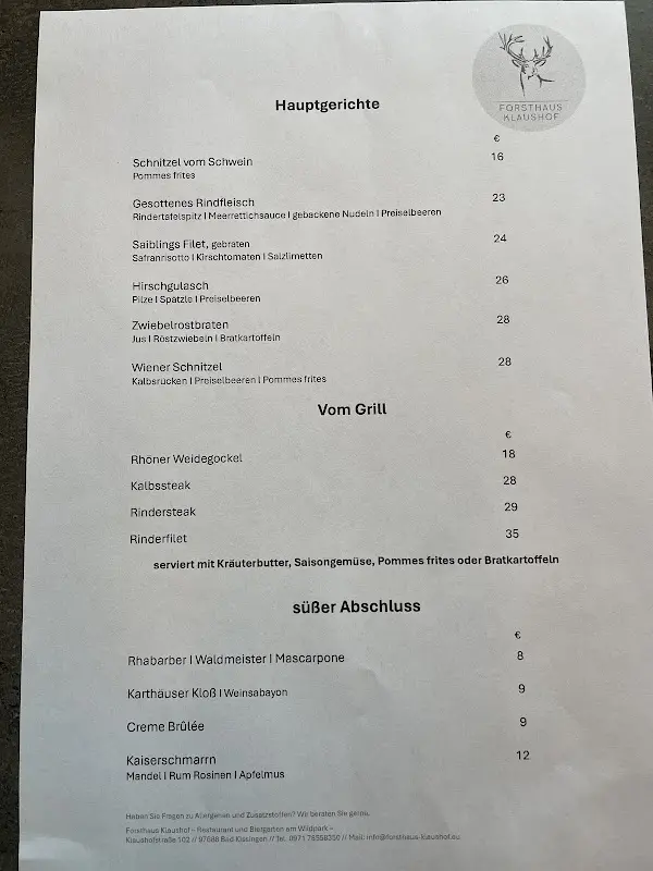 Menu_Forsthaus Klaushof_Kissingen_image_2