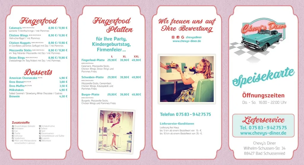 Menu_Chevy's Diner_Schussenried_image_2