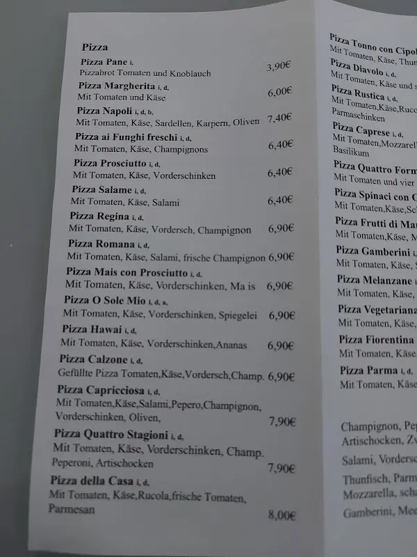 Menu_La Fontana_Schongau_immagine_4