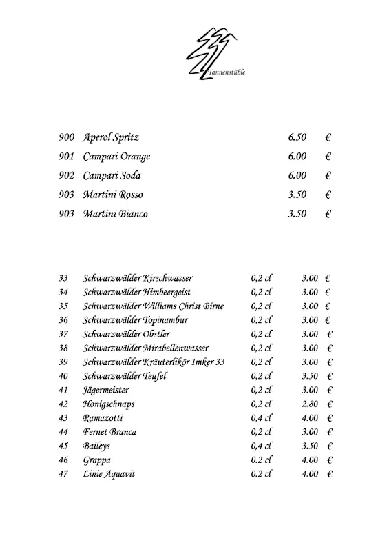 Menu_Gasthof Schwarzwaldtanne_Schwarzwald_immagine_2