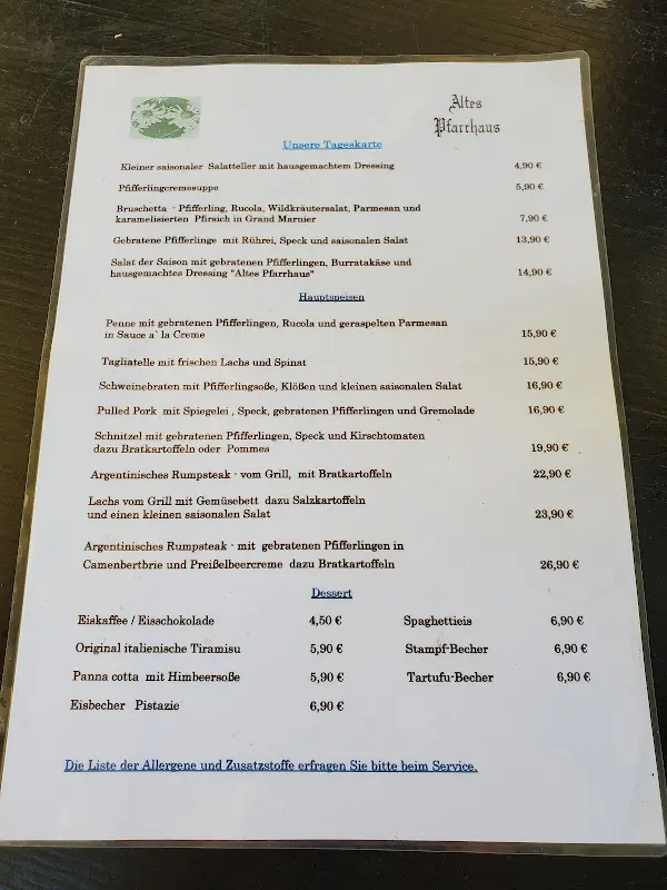 Menu_Altes Pfarrhaus Göringsreuth_Schönwald_image_4