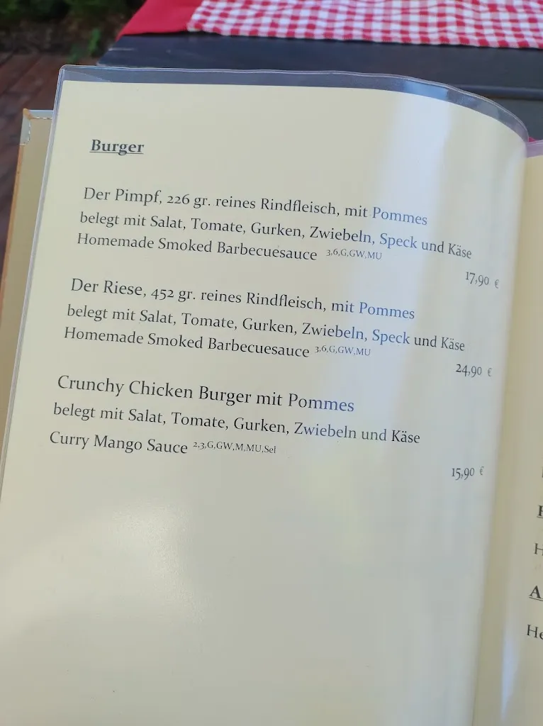 Menu_Bürgerstüble Reichenbach / Bad Schussenried_Schussenried_immagine_3