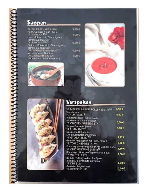 Menu_San Ho - ASIA CUSINE SUSHI_Schonungen_immagine_1