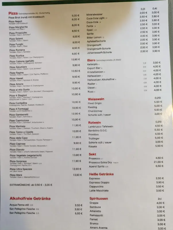 Menu_Restaurant Da Santino_Schorndorf_image_1