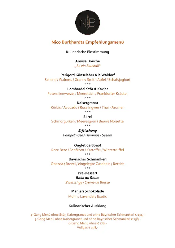 Menu_Gourmetrestaurant Nico Burkhardt_Schorndorf_image_2