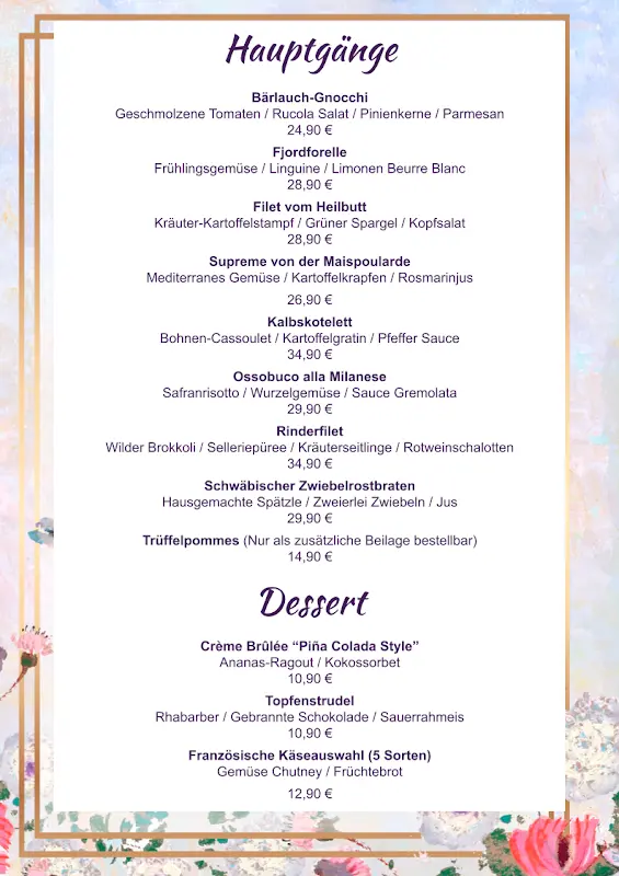 Menu_Boutiquehotel Pfauen_Schorndorf_immagine_1