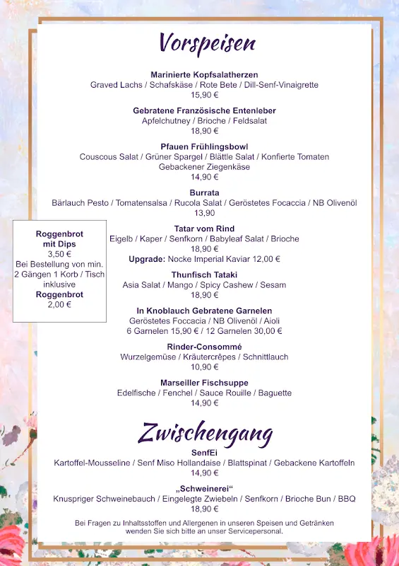 Menu_Boutiquehotel Pfauen_Schorndorf_immagine_2