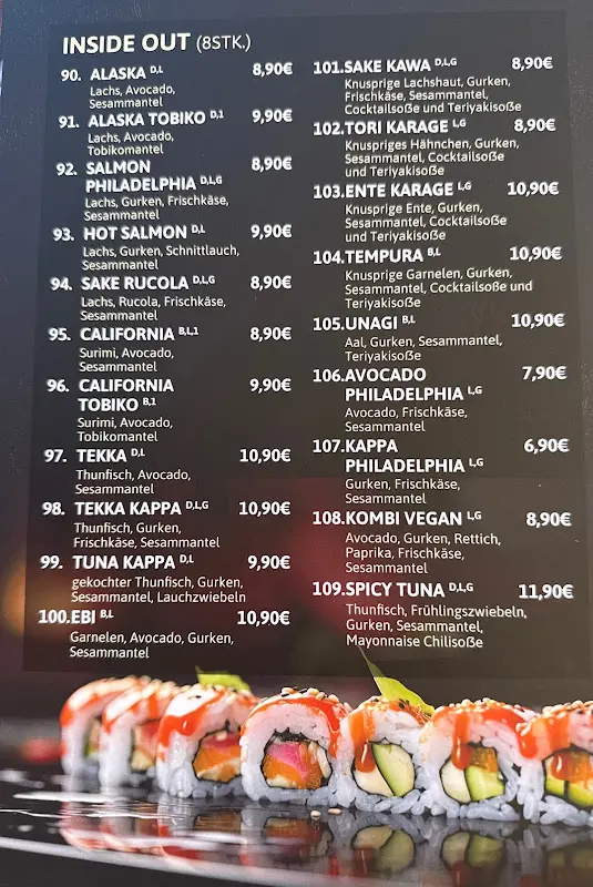 Menü_KING RESTAURANT_Nürnberg_Bild_1