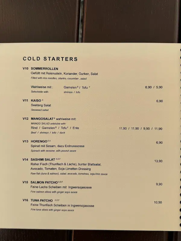 Menu_Xumi Restaurant_Nürnberg_image_4