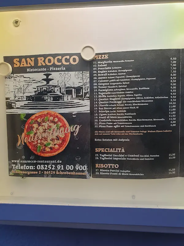 Menu_Ristorante Pizzeria San Rocco_Schrobenhausen_image_3