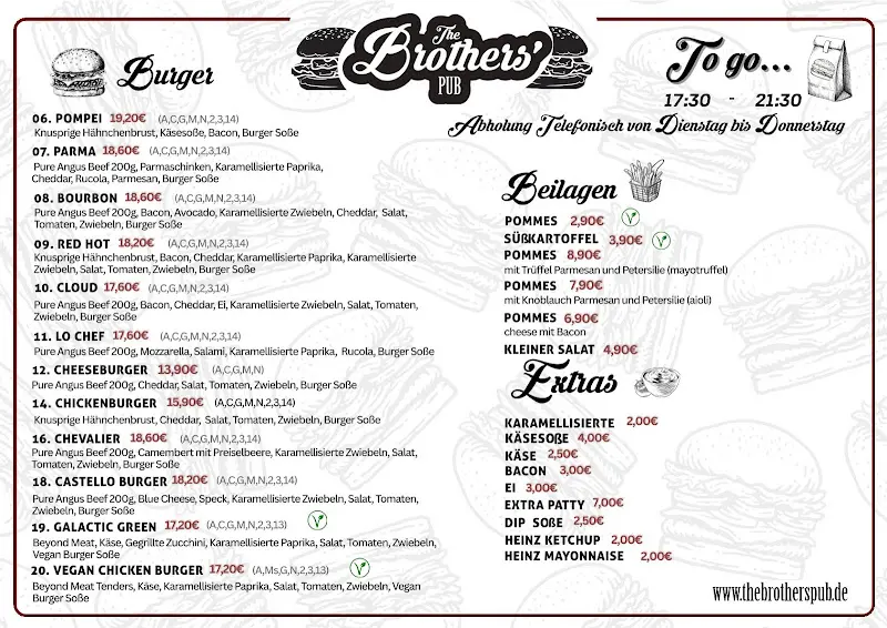 Menu_TheBrother’sPub_Schrobenhausen_image_1