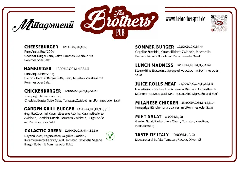 Menu_TheBrother’sPub_Schrobenhausen_image_2