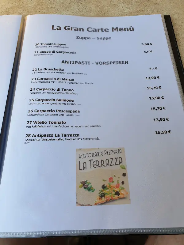 Menu_Restaurant La terazza_Schrobenhausen_image_4