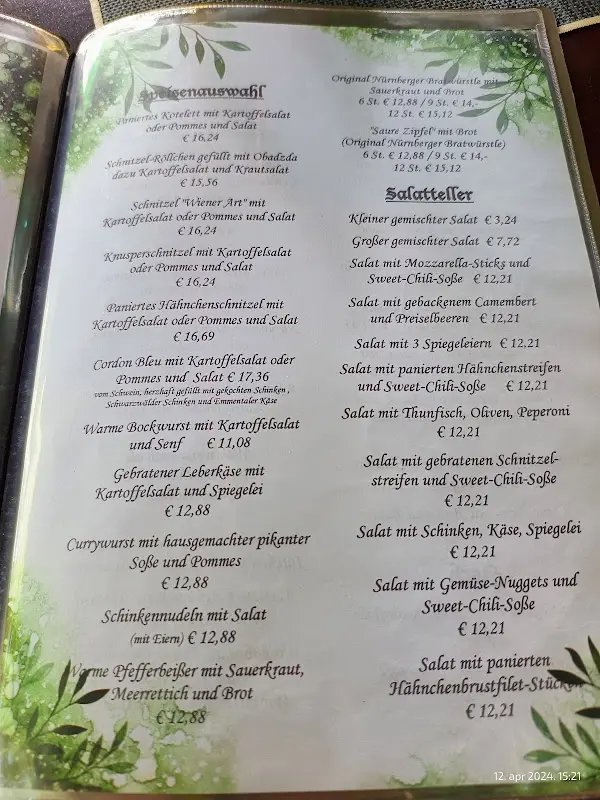 Menu_Gaststätte Wilhelm Tell_Schwabach_image_1