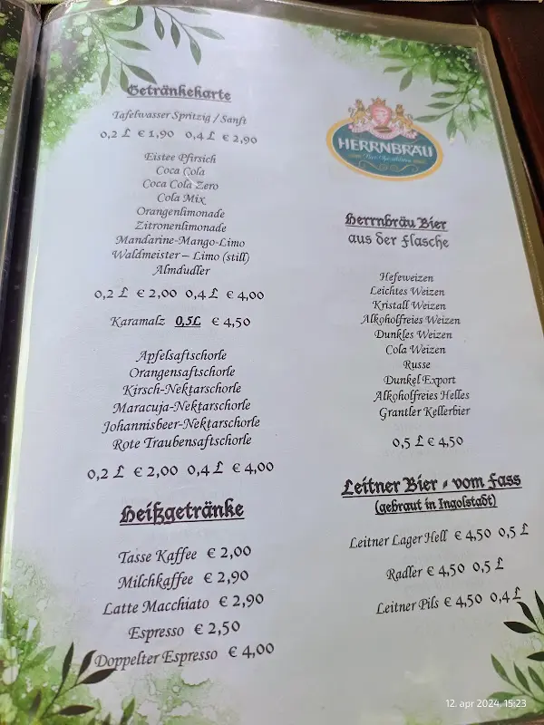Menu_Gaststätte Wilhelm Tell_Schwabach_image_3