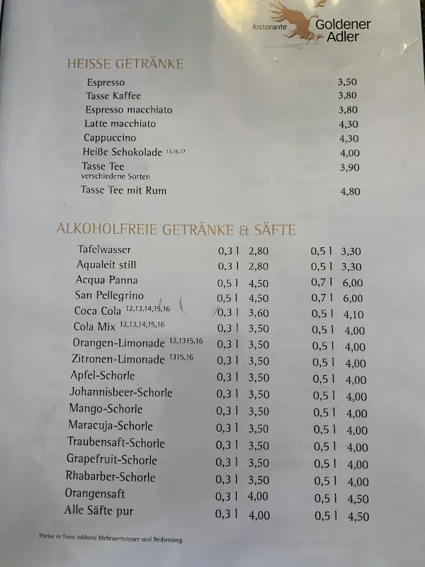 Menu_Goldener ADLER Schwabach_Schwabach_immagine_2