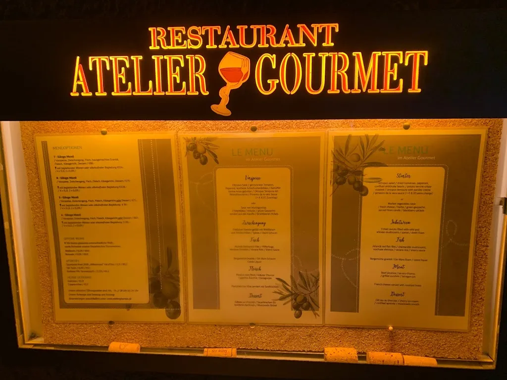 Menu_Restaurant Atelier Gourmet_München_image_2