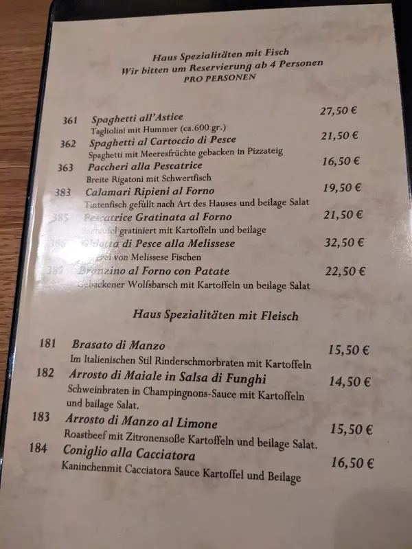 Menu_Ristorante Mare e Monti_Schwabach_image_1