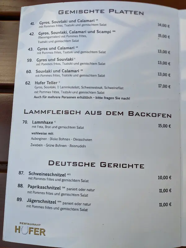 Menu_Hufer Griechisches Restaurant_Schwabach_image_3