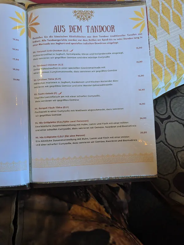 Menu_SANGAM INDIA Indisches Restaurant_Schwabach_image_1