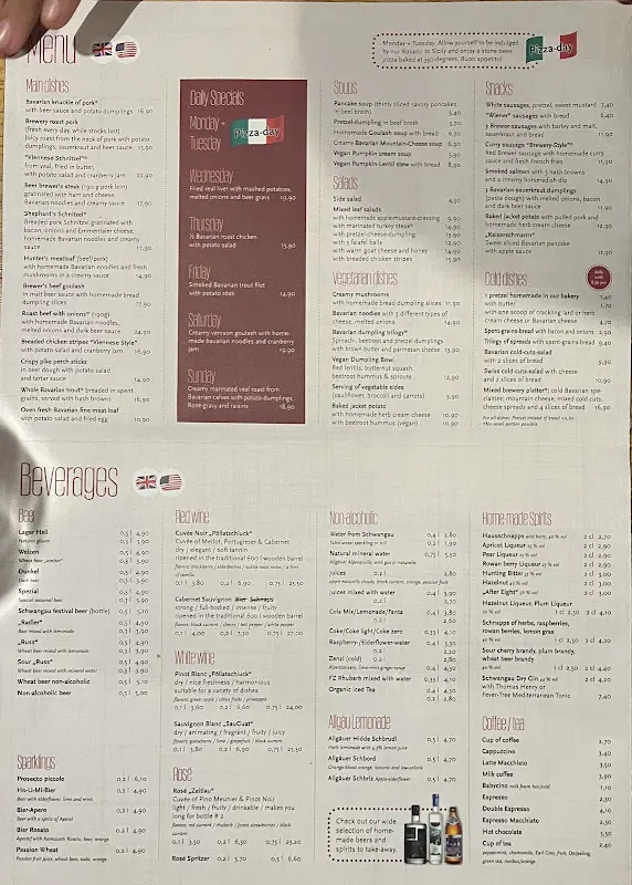 Menu_Schwangau Castle Brewery_Schwangau_immagine_1