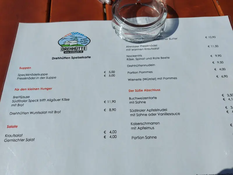 Menu_Drehhütte_Schwangau_immagine_3