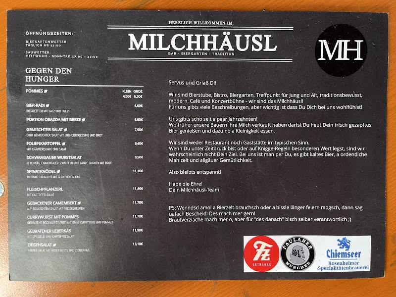 Menu_Milchhäusl Schwangau - Bar und Biergarten_Schwangau_image_3