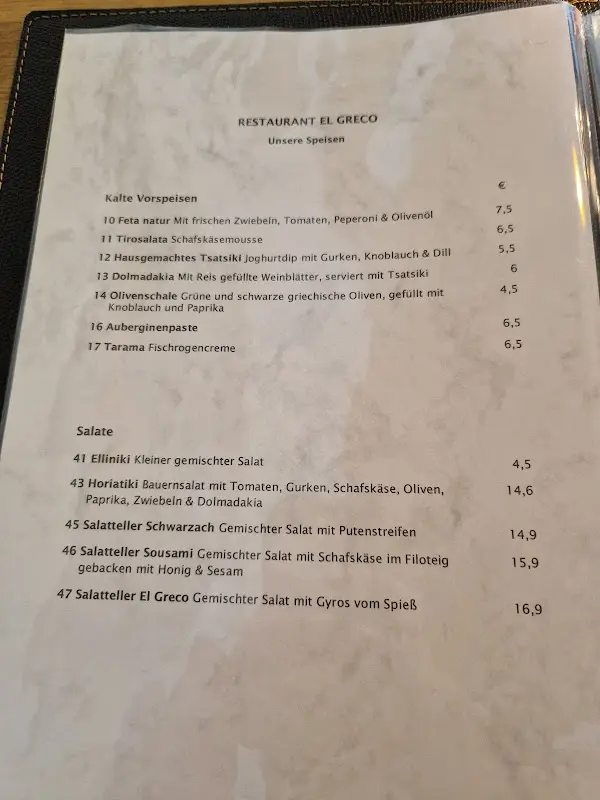 Menu_Restaurant El Greco_Schwarzach_image_4