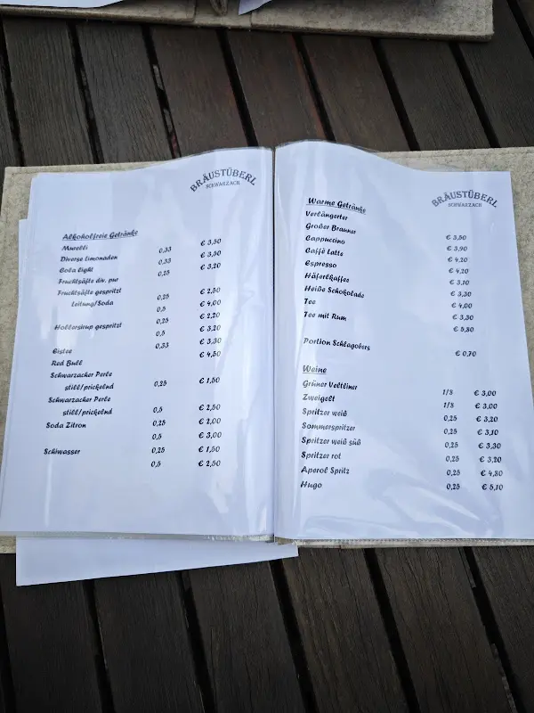 Menu_Bräustüberl Schwarzach_Austria_immagine_4