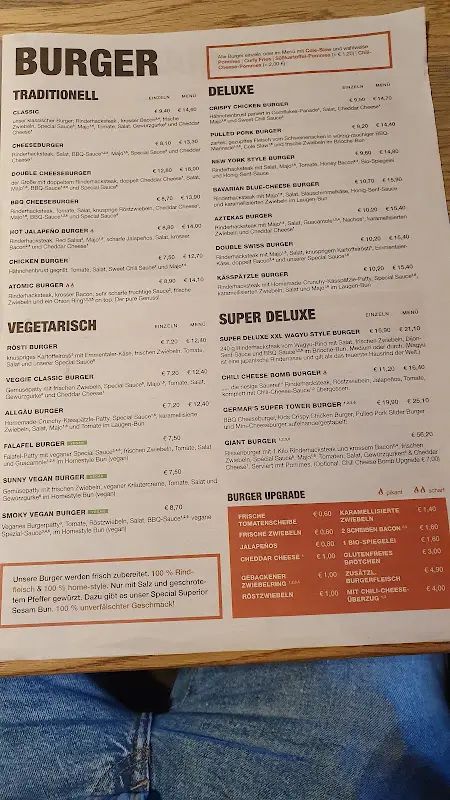 Menu_Germar's Best Burger_Schwabmünchen_immagine_2